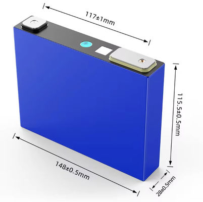 Высокая плотность энергии LFP28148115 3.2V 52ah Lifepo4 аккумулятор для хранения возобновляемой энергии