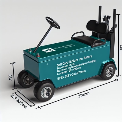 Хорошая цена 51.2V 230Ah Golf Cart LiFePO4 Battery with 6000+ Cycles онлайн