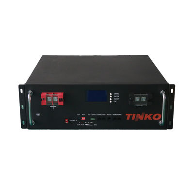 Хорошая цена TINKO Rack Mounted Lifepo4 аккумулятор 5.12KWH 48V 100AH 6000 Цикл Домашнее питание Аккумулятор для хранения онлайн