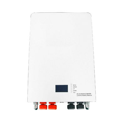 Хорошая цена 2.56 кВтч Настенный Lifepo4 Батарея 25.6V 100AH Для системы хранения энергии онлайн
