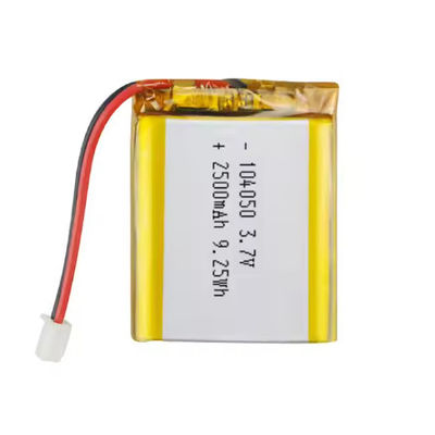 Хорошая цена Оптовая продажа 104050 Ли полимерная батарея 3.7V 2500mah Для сушилки обуви онлайн